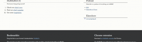 Huffduffer - Audio Bookmarking mit Feedfunktion