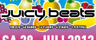 Juicy Beats Festival: saftiges Line Up für jeden Geschmack (28. Juli 2012 im Dortmunder Westfalenpark)