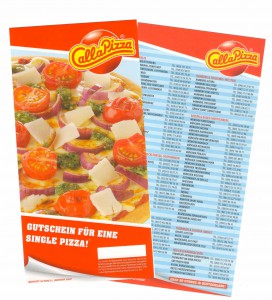 Gutschein-Pizza